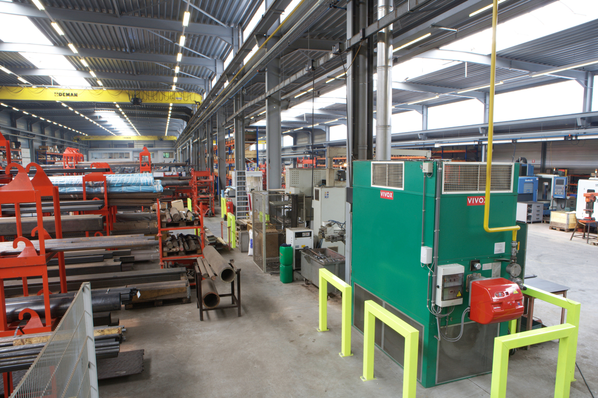 muur industrie Geef energie Upgrade bestaande installaties - Vivox